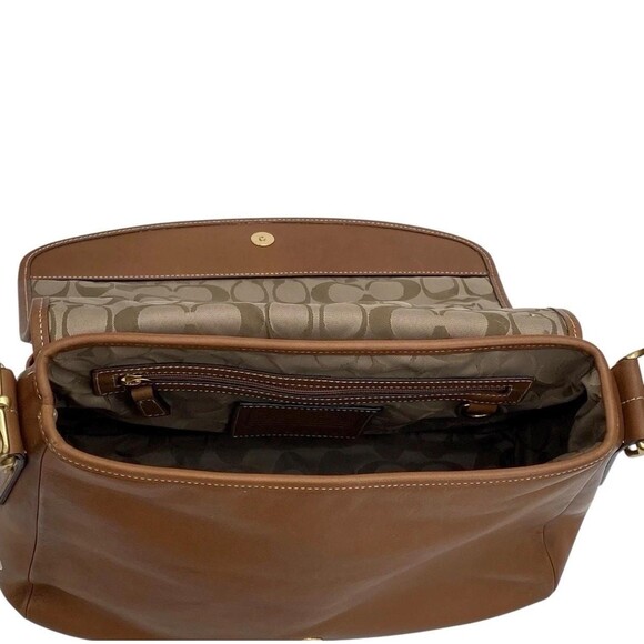 Vintage Coach Legacy Retro Flap Shoulder Bag 9333 - Picture 6 of 10